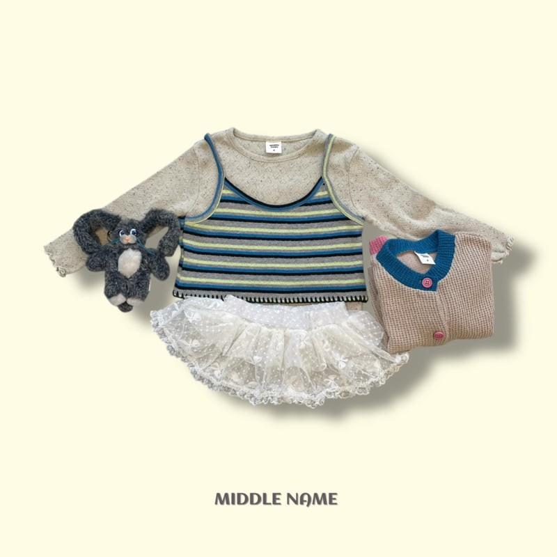 Middle Name - Korean Children Fashion - #minifashionista - Two Layered Skirt - 3