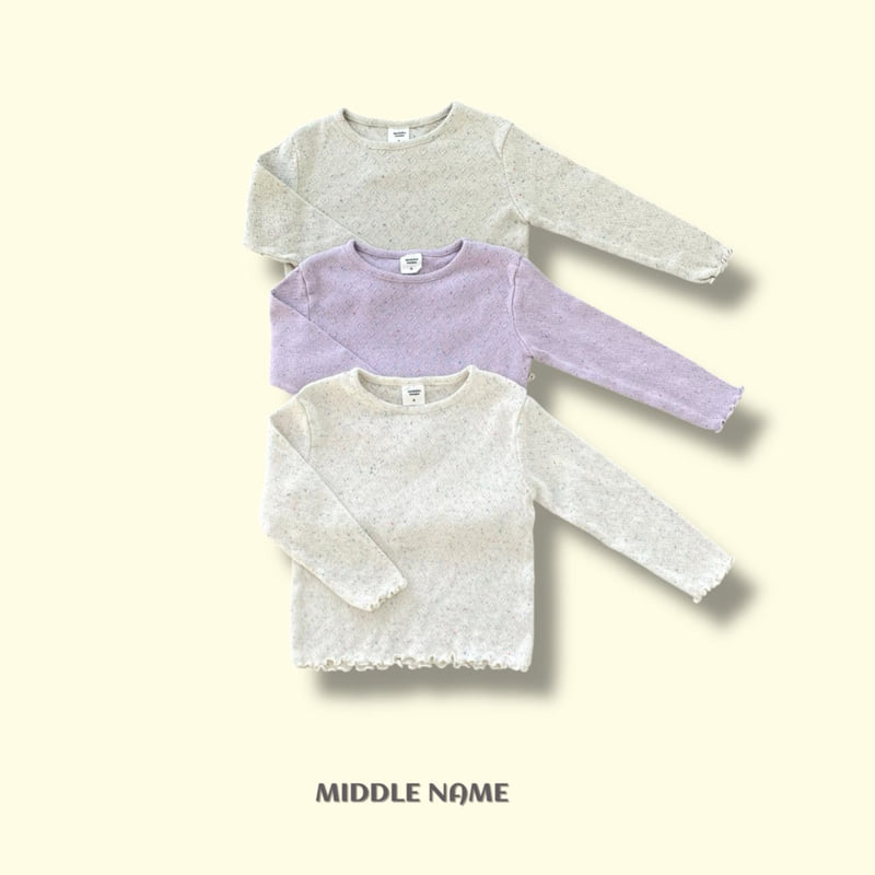Middle Name - Korean Children Fashion - #minifashionista - Sprinkle Basic Tee