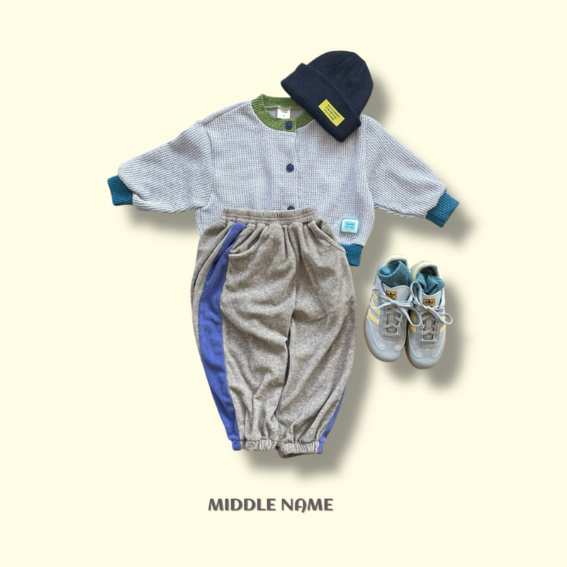 Middle Name - Korean Children Fashion - #minifashionista - Color Point Cardigan - 6