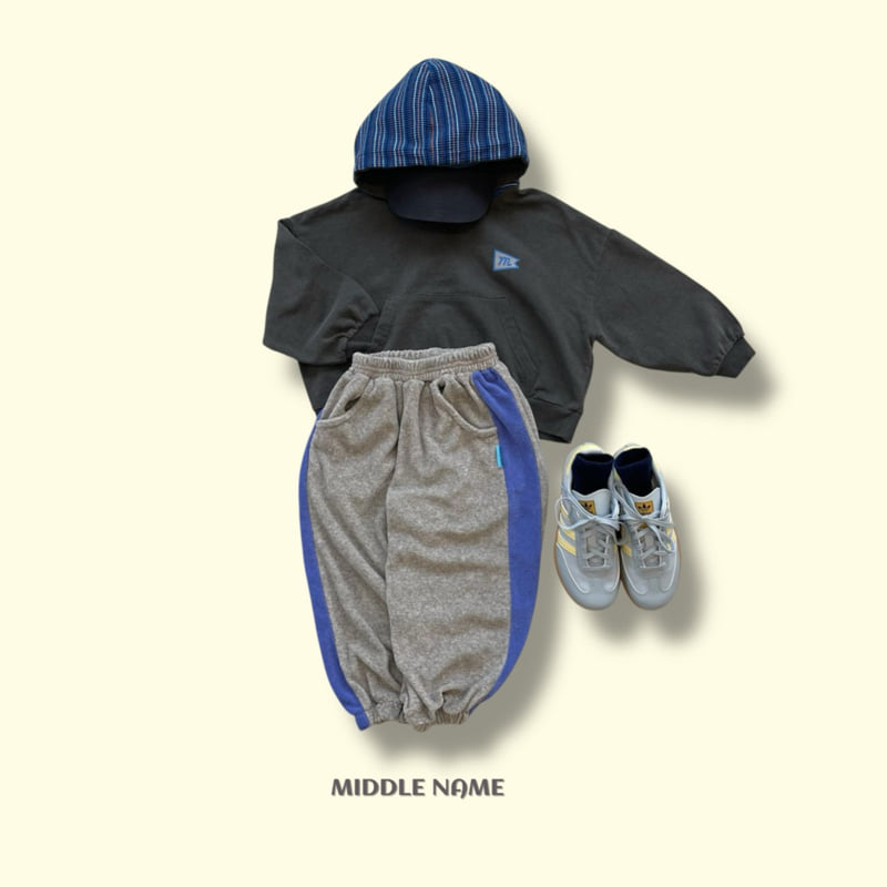 Middle Name - Korean Children Fashion - #minifashionista - SS Stripe Hoodie - 8