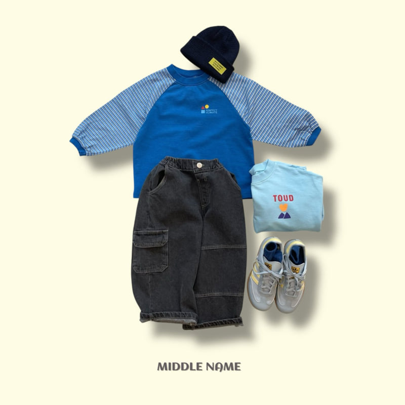 Middle Name - Korean Children Fashion - #prettylittlegirls - Mixed Stripe Tee - 12