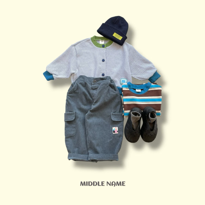 Middle Name - Korean Children Fashion - #prettylittlegirls - Color Point Cardigan - 7