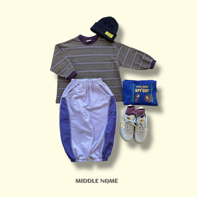 Middle Name - Korean Children Fashion - #prettylittlegirls - Pigment Multi Stripe Tee - 11