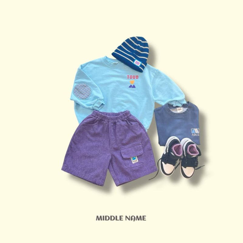 Middle Name - Korean Children Fashion - #prettylittlegirls - Round Patch Sweatshirt - 10