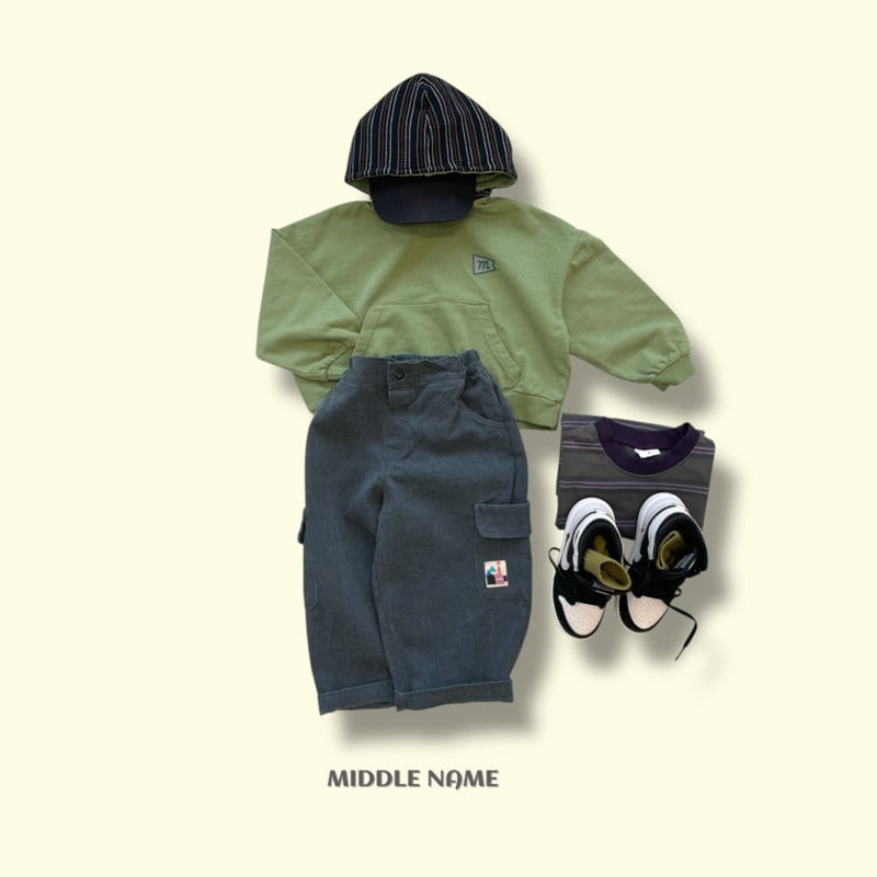 Middle Name - Korean Children Fashion - #prettylittlegirls - SS Stripe Hoodie - 9