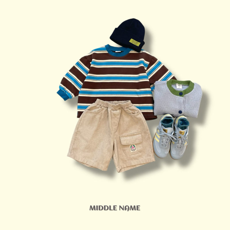 Middle Name - Korean Children Fashion - #prettylittlegirls - Pigment Pocket Bermuda Pants - 8