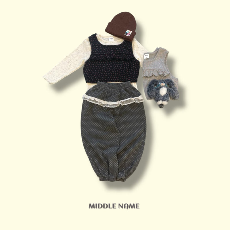 Middle Name - Korean Children Fashion - #stylishchildhood - Sprinkle Basic Tee - 5