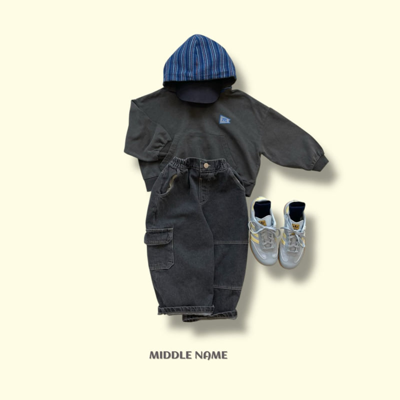 Middle Name - Korean Children Fashion - #stylishchildhood - SS Stripe Hoodie - 12