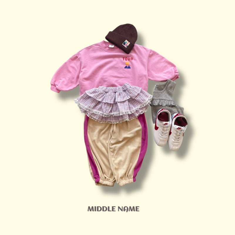 Middle Name - Korean Children Fashion - #todddlerfashion - Two Layered Skirt - 5