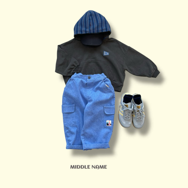 Middle Name - Korean Children Fashion - #todddlerfashion - SS Stripe Hoodie - 10