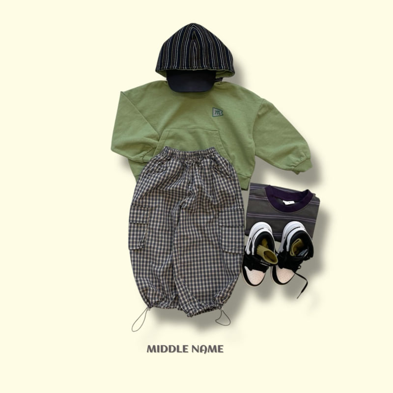 Middle Name - Korean Children Fashion - #toddlerclothing - SS Stripe Hoodie - 11