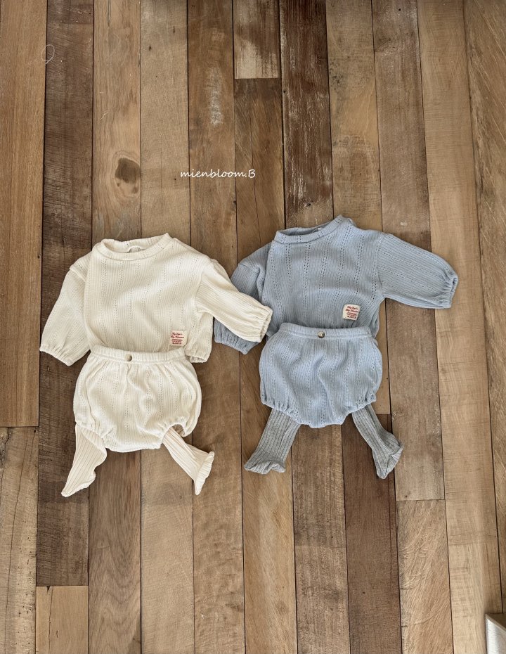 Mienbloom B - Korean Baby Fashion - #babyboutique - Bebe Lucky Knit Tee - 6