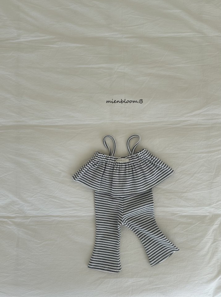 Bebe Stripe Bustier by Mienbloom B for Baby - view 6
