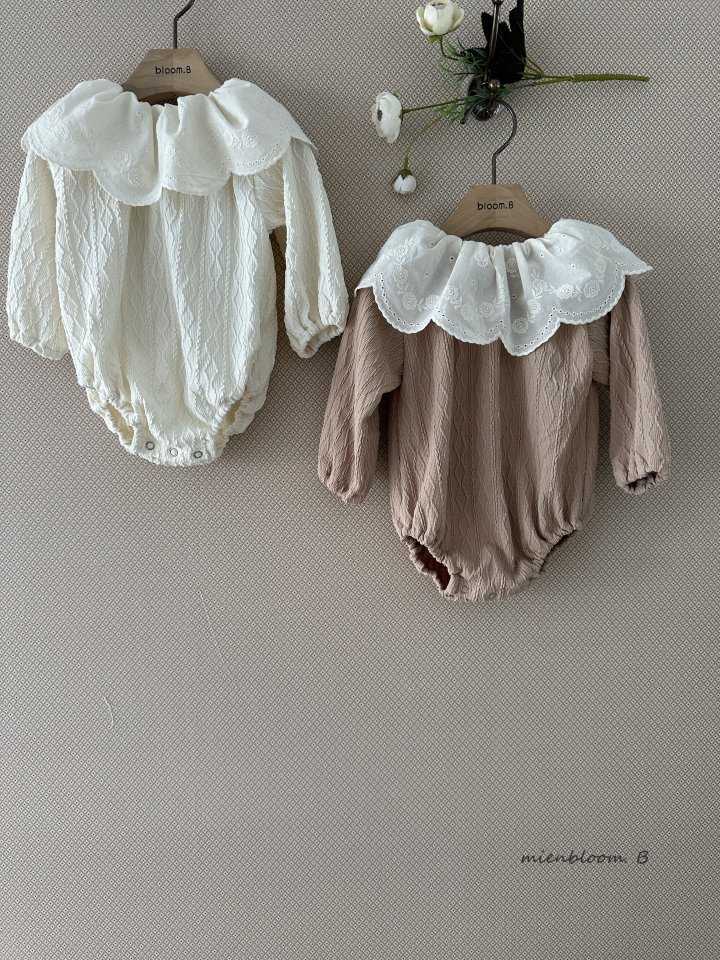 Mienbloom B - Korean Baby Fashion - #babyboutique - Bebe Knit Lace Suit