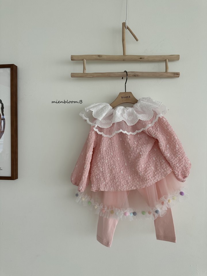 Bebe Pom Pom Blouse by Mienbloom B for Baby - view 8