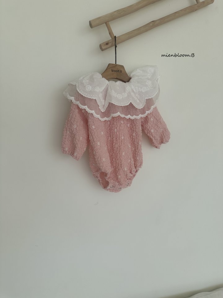 Mienbloom B - Korean Baby Fashion - #babyboutique - Bebe Pom Pom Suit - 5