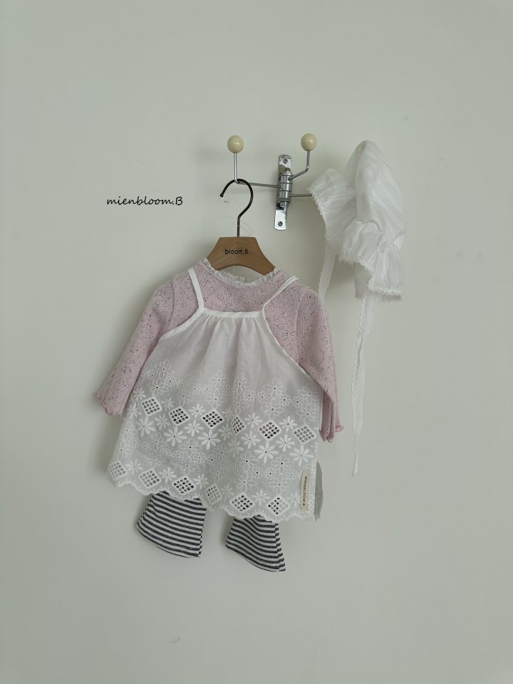 Mienbloom B - Korean Baby Fashion - #babyboutique - Bebe Garden Flower One-piece - 7