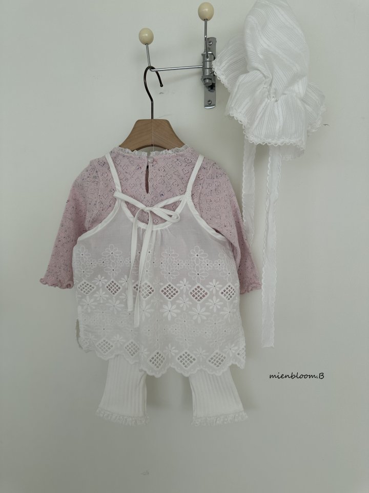 Mienbloom B - Korean Baby Fashion - #babyboutique - Bebe Garden Flower One-piece - 8