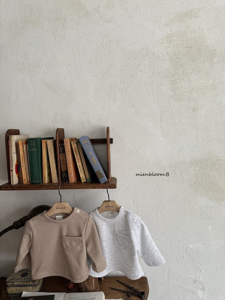 Mienbloom B - Korean Baby Fashion - #babyboutiqueclothing - Bebe Papa Sweatshirt - 3