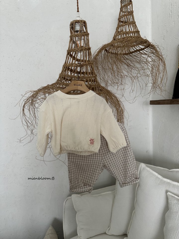 Mienbloom B - Korean Baby Fashion - #babyboutiqueclothing - Bebe Lucky Knit Tee - 8