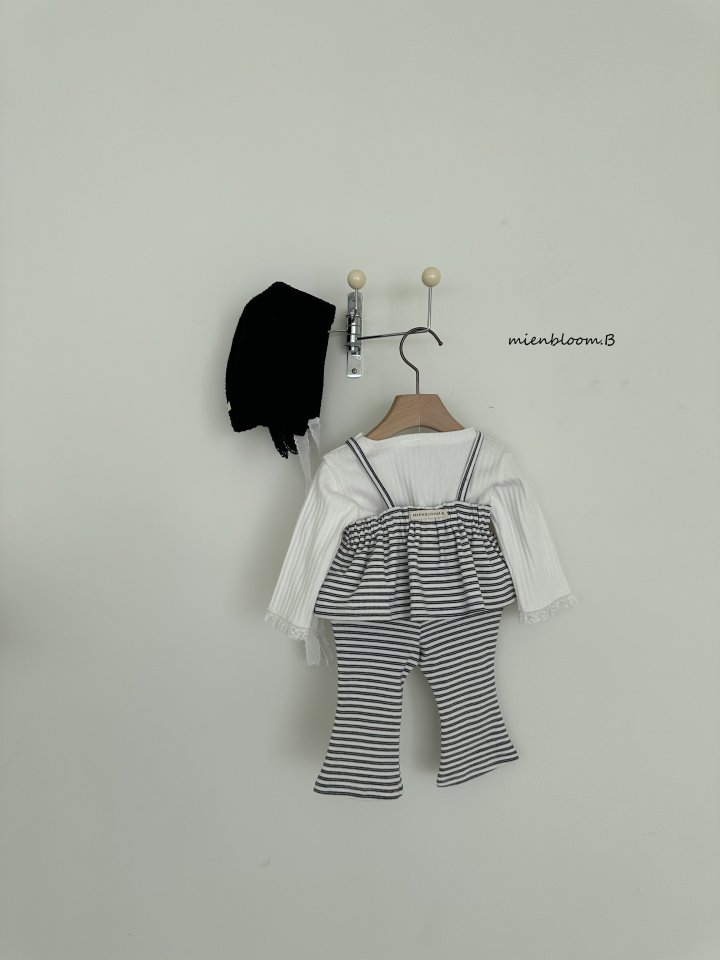 Bebe Stripe Bootcut Pants by Mienbloom B for Baby - view 5