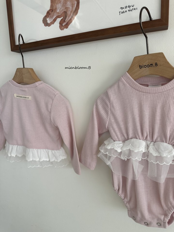 Mienbloom B - Korean Baby Fashion - #babyboutiqueclothing - Bebe Lace Suit - 7