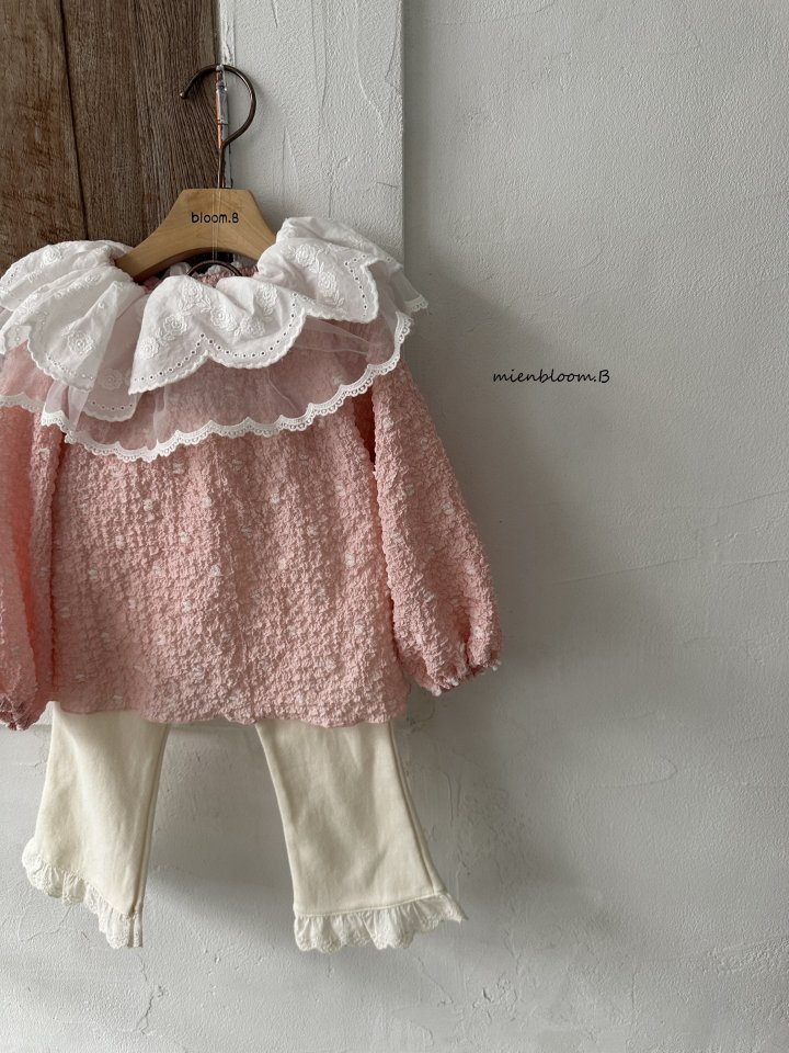 Bebe Pom Pom Blouse by Mienbloom B for Baby - view 9