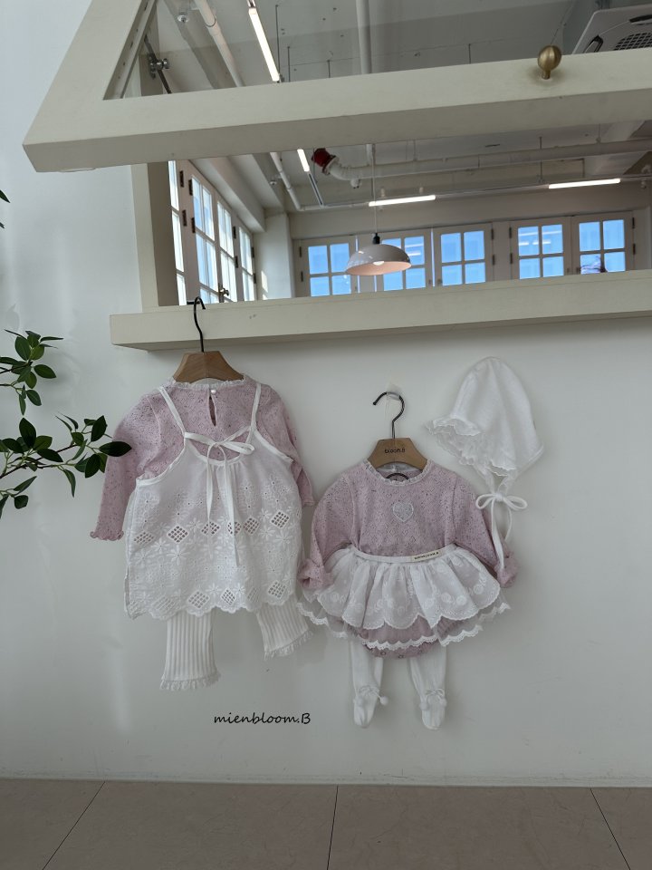 Mienbloom B - Korean Baby Fashion - #babyclothing - Bebe Heart Pop Suit - 10