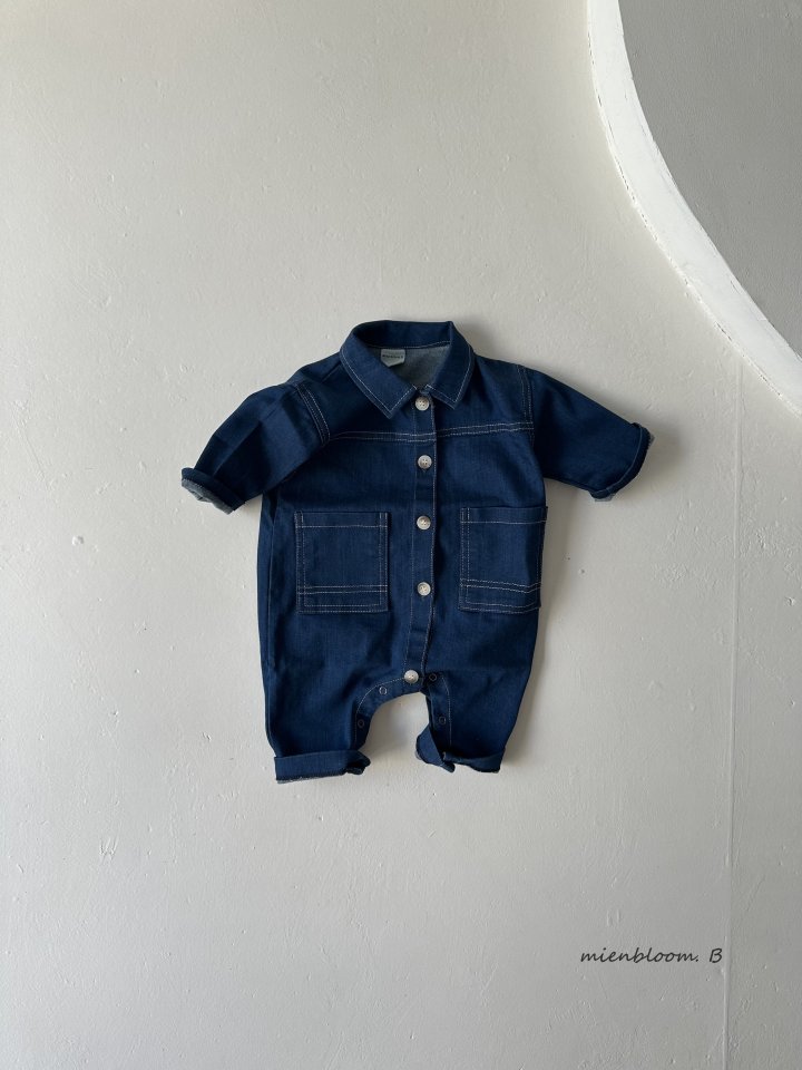 Mienbloom B - Korean Baby Fashion - #babyclothing - Bebe Broken Suit