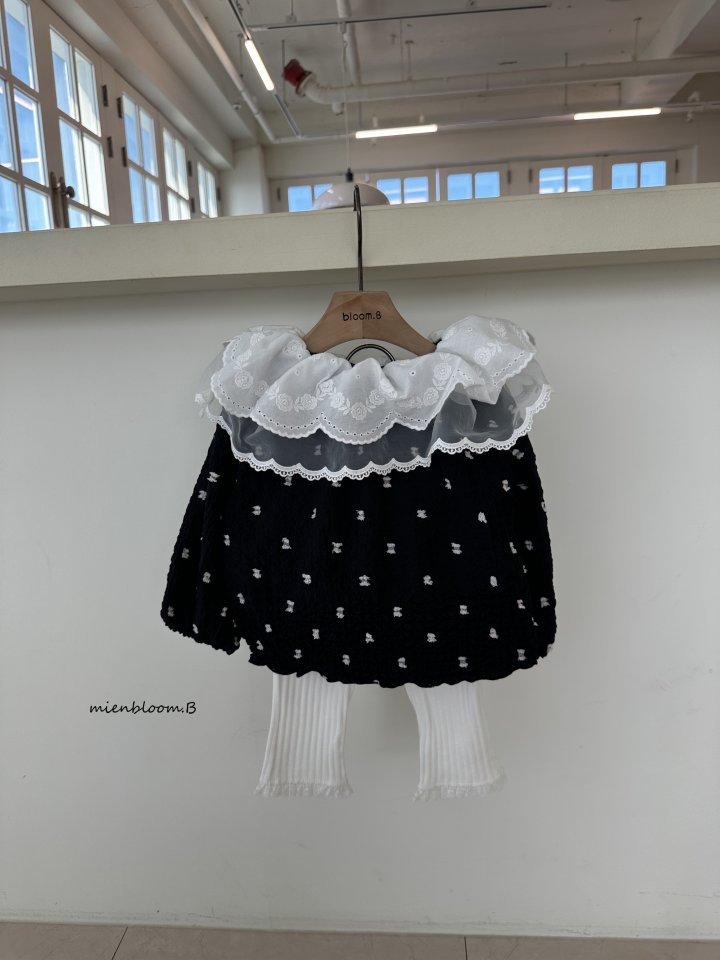 Bebe Pom Pom Blouse by Mienbloom B for Baby - view 10