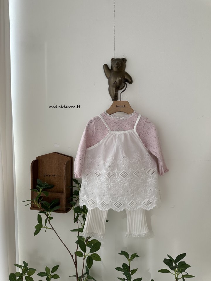 Mienbloom B - Korean Baby Fashion - #babyclothing - Bebe Heart Pop Tee - 12