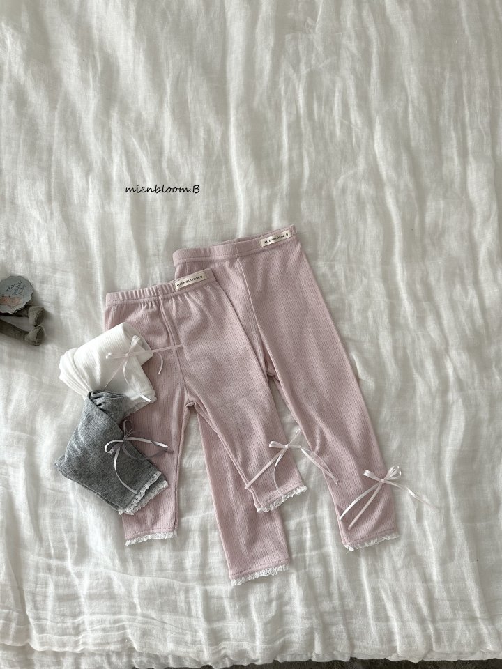 Bebe Ribbon Leggings by Mienbloom B for Baby - view 3