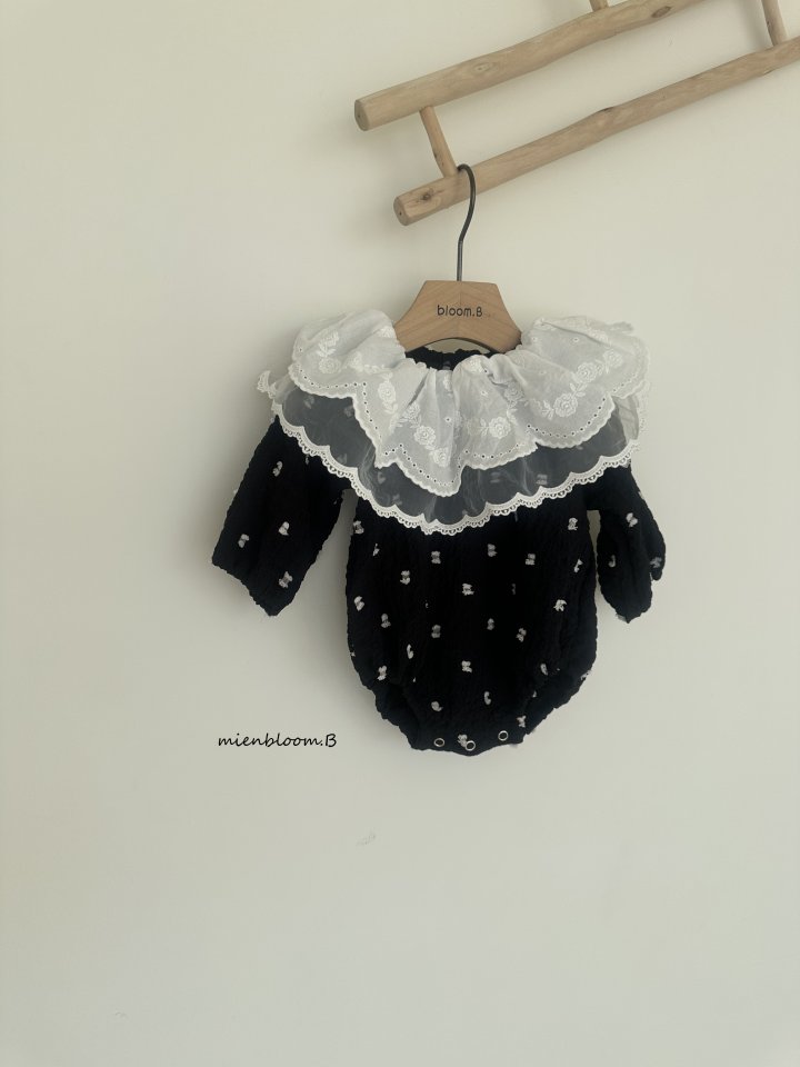 Mienbloom B - Korean Baby Fashion - #babyfashion - Bebe Pom Pom Suit - 8
