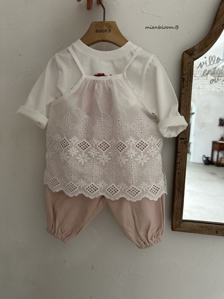 Mienbloom B - Korean Baby Fashion - #babyfashion - Bebe Garden Flower One-piece - 11