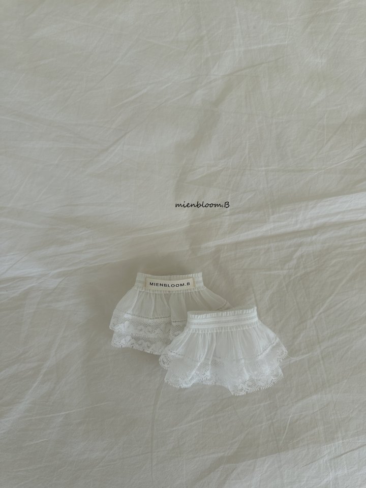 Mienbloom B - Korean Baby Fashion - #babyfashion - Bebe Lace Cuffs
