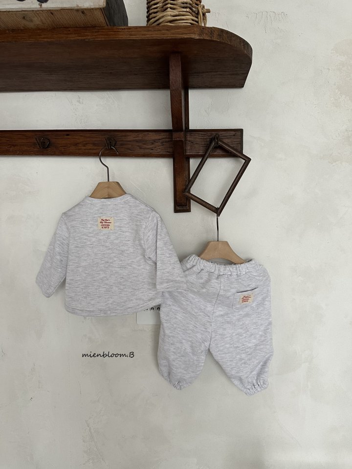 Mienbloom B - Korean Baby Fashion - #babyfever - Bebe Papa Jogger Pants - 7