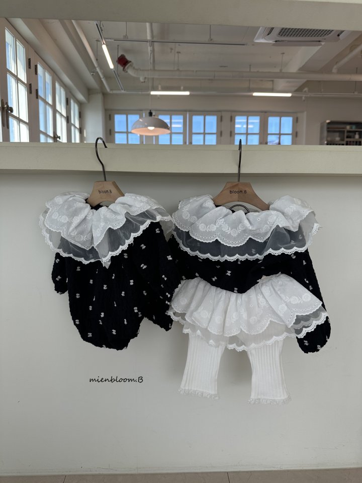 Bebe Pom Pom Blouse by Mienbloom B for Baby - view 12