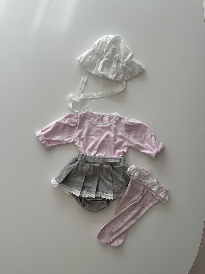 Mienbloom B - Korean Baby Fashion - #babyfever - Bebe Spring Silket Tee - 7