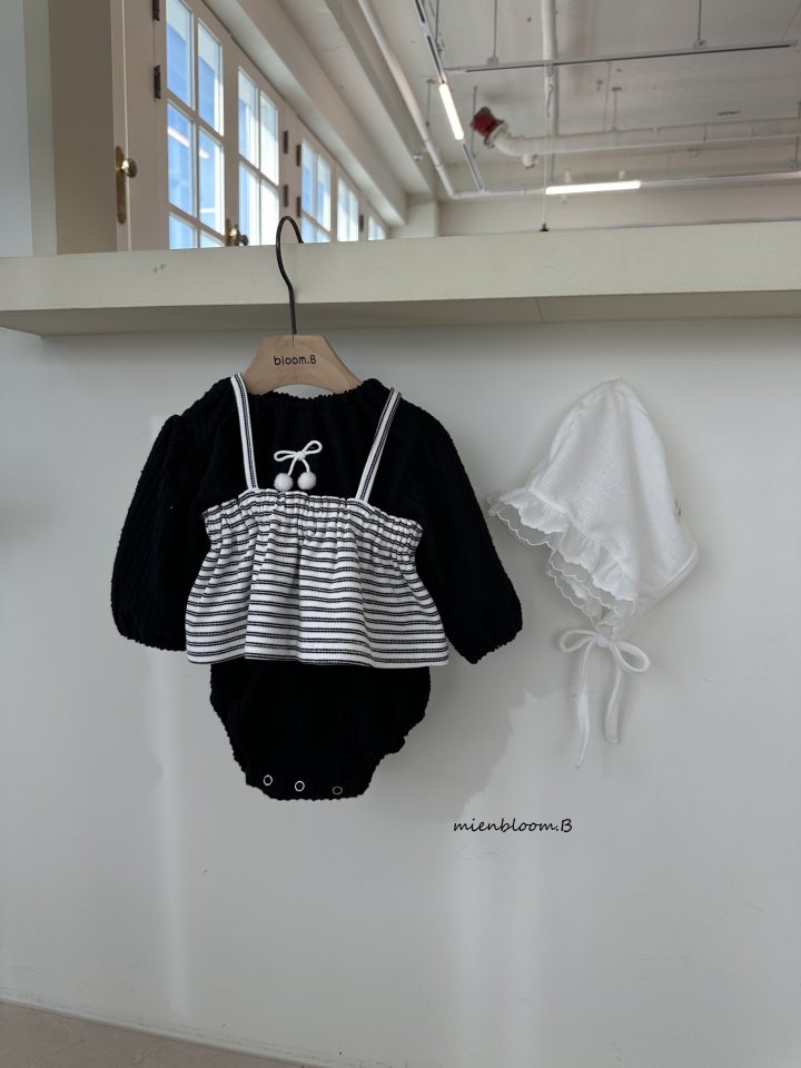 Mienbloom B - Korean Baby Fashion - #babygirlfashion - Bebe Lace Bonnet - 10