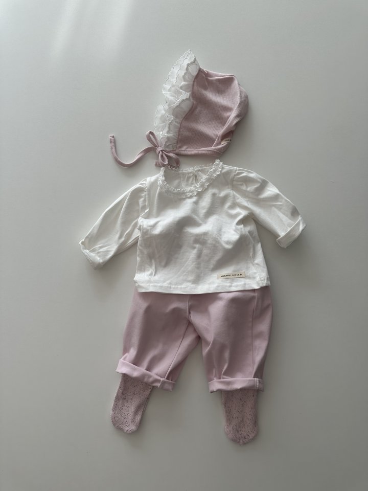 Mienbloom B - Korean Baby Fashion - #babygirlfashion - Bebe Spring Silket Tee - 8