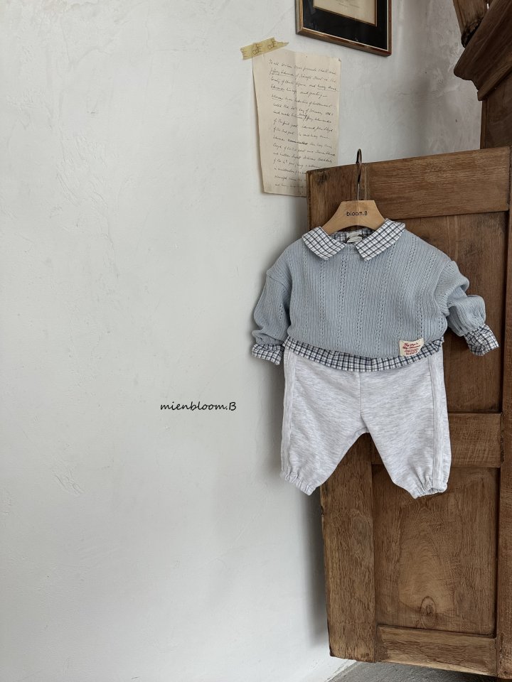 Mienbloom B - Korean Baby Fashion - #babylifestyle - Bebe Papa Jogger Pants - 9