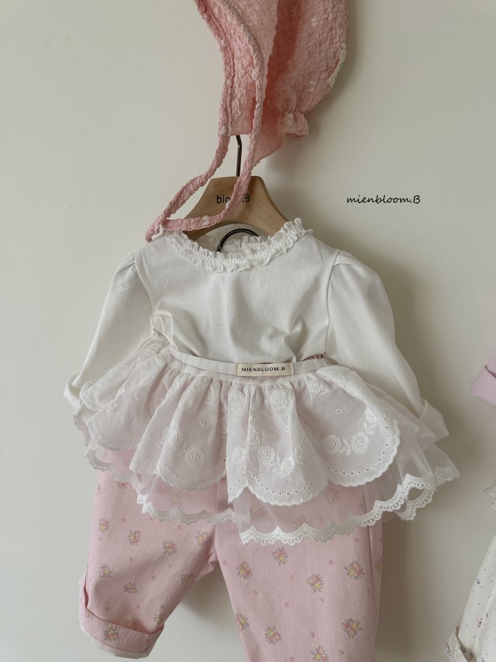 Mienbloom B - Korean Baby Fashion - #babylifestyle - Bebe Spring Silket Tee - 9