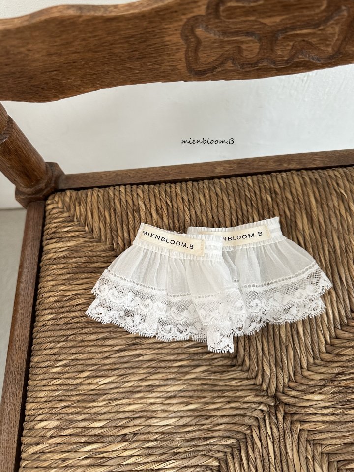 Mienbloom B - Korean Baby Fashion - #babygirlfashion - Bebe Lace Cuffs - 4