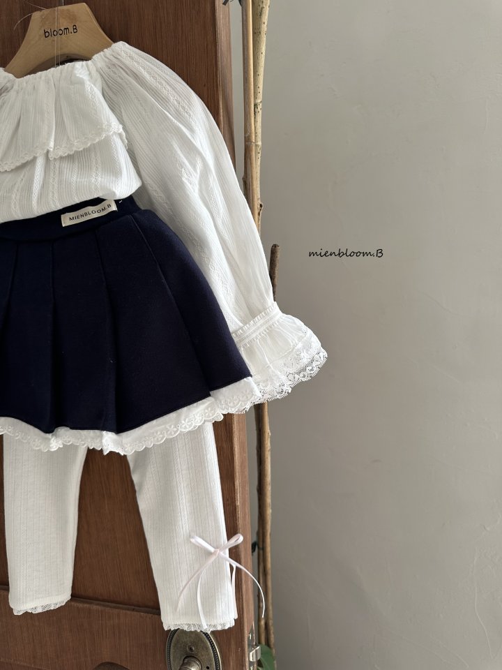 Bebe Ribbon Leggings by Mienbloom B for Baby - view 7