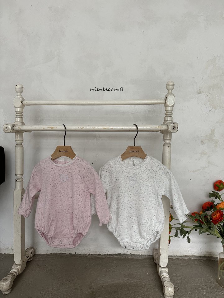 Mienbloom B - Korean Baby Fashion - #babyoutfit - Bebe Heart Pop Suit - 3