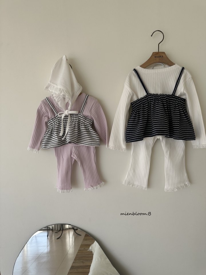 Mienbloom B - Korean Baby Fashion - #babyoutfit - Bebe Sugar Tee - 6