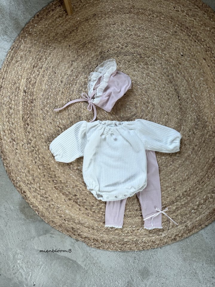 Bebe Ribbon Leggings by Mienbloom B for Baby - view 10
