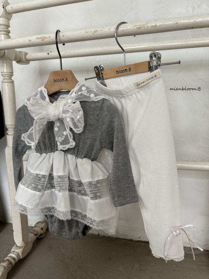 Bebe Ribbon Leggings by Mienbloom B for Baby - view 9