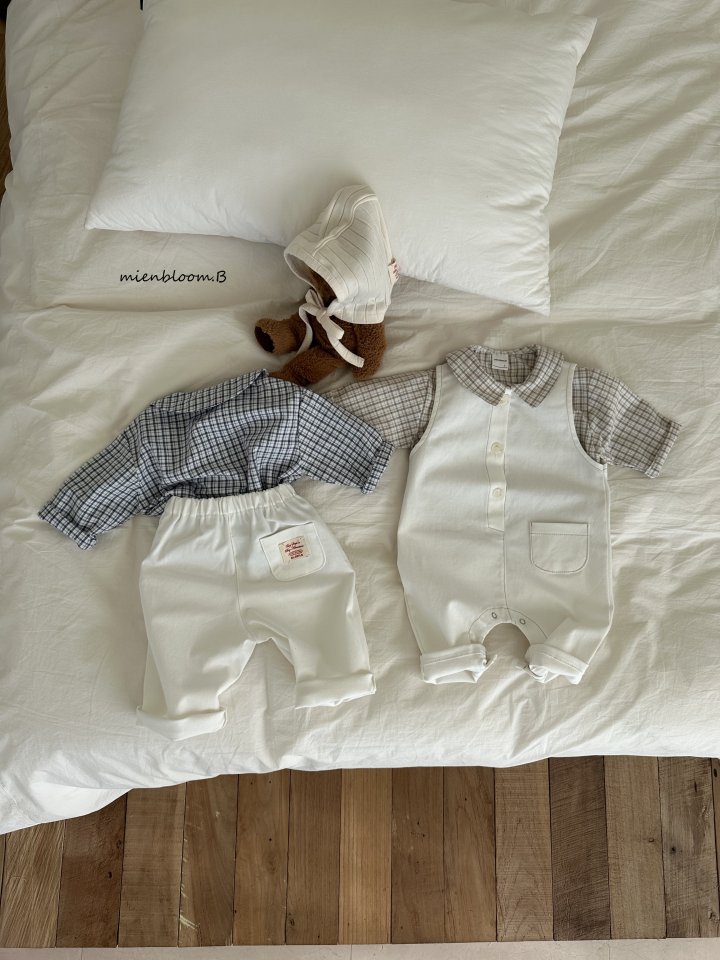 Mienbloom B - Korean Baby Fashion - #babyoutfit - Bebe Bio Suit - 12
