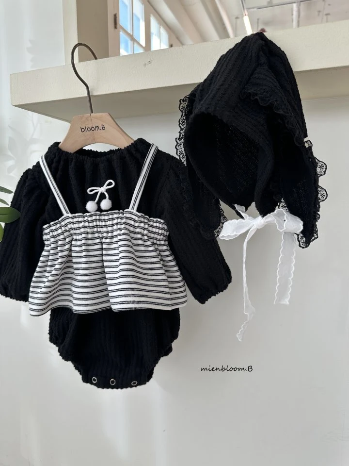 Mienbloom B - Korean Baby Fashion - #babyootd - Bebe Bibi Bunny Bonnet - 4